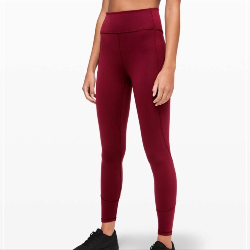 Lululemon In Movement Tight 25” Size 6